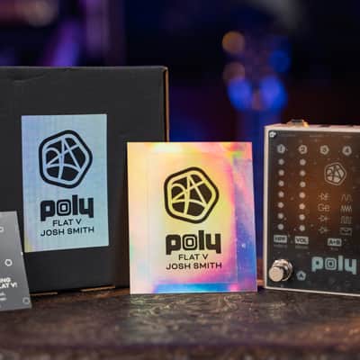 Poly Effects Josh Smith Flat V – Dynamic Overdrive / Boost Pedal – Excellent with Box image 6