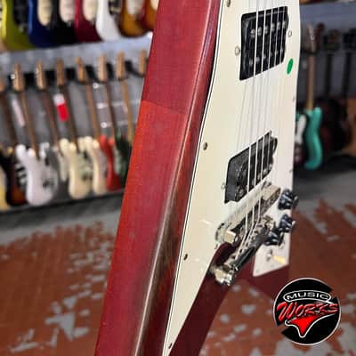 Gibson   Flying V Faded Cherry Red image 7