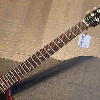 1976 Gibson Melody Maker Electric Guitar Cherry Red + HSC image 7