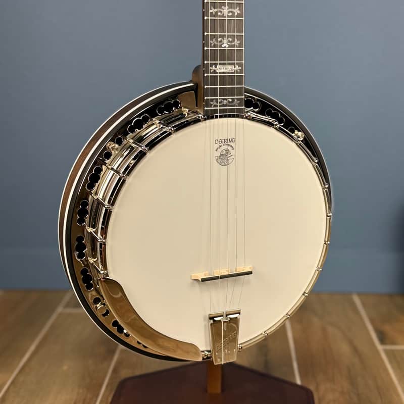 Custom Deering Sierra Maple 5-String Banjo Dark Hartford Stain image 1