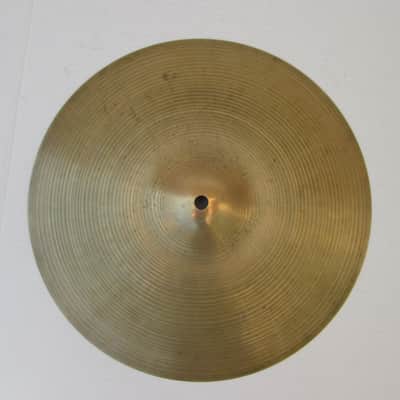 Avedis Zildjian 14" Cymbal 1960s  New Beat Hi Hat Bottom ?  1238 Grams "Good" Condition image 3