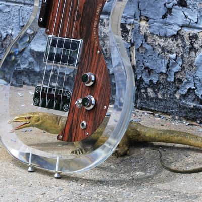 Ampeg Dan Armstrong Lucite Guitar 1970 Clear image 12