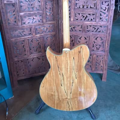 Washburn Washburn HB150 SP - Custom / Limited Edition Hollowbody early 2000's - Spalted Maple image 2