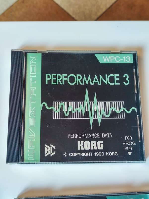 WPC-13 Performance 3 - Performance Data Card for Korg Wavestation image 1