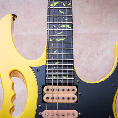 IBANEZ MIJ Jem Series 777-VDY "Desert Yellow + Rosewood" (1989) image 5