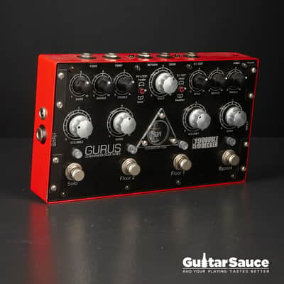 Gurus Doubledecker 1959 Overdrive Distortion Boost Tube FX (Cod.EFF_00083) image 3