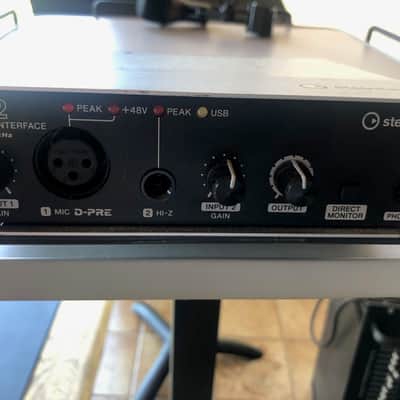 Steinberg UR12 USB 2.0 Audio Interface 2010s - Silver/Black image 1