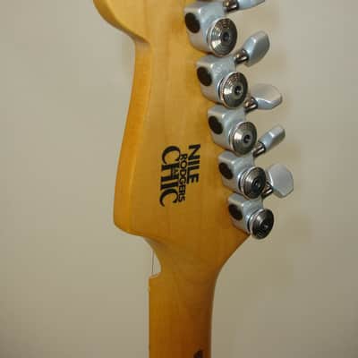 2022 Fender Nile Rodgers Hitmaker Stratocaster Electric Guitar, Maple Fingerboard, Olympic White w/ Case image 10