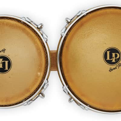 Latin Percussion LP Gen 3 Traditional 7 1/4"-9" Bongo Oak Natural (LP201A-3) image 6