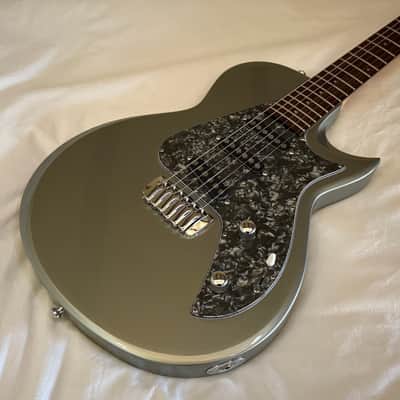 2009 Taylor SB1 Classic Single Coil SSS Electric Guitar - Silver - Made in USA - Free Pro Setup image 1