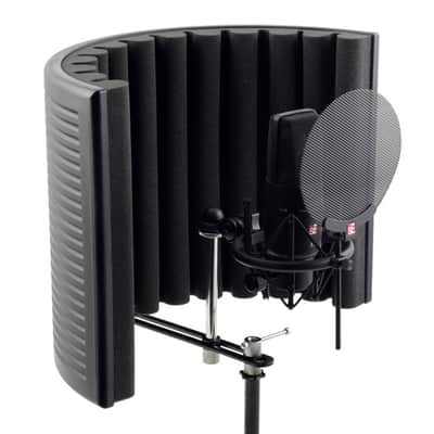 sE Electronics RF-X-RED-U Reflexion Filter X RF-X Portable Filter (RED) image 8