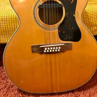 Immagine 1969 Guild F-412 Blonde Vintage 12-String - 5