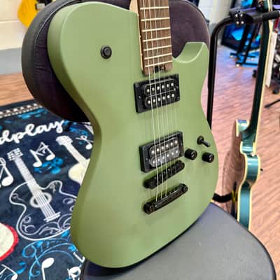 🔥2025 NEW RELEASE🔥 Manson Meta Series Matt Bellamy MBM-2H~ Satin Olive Green! image 3