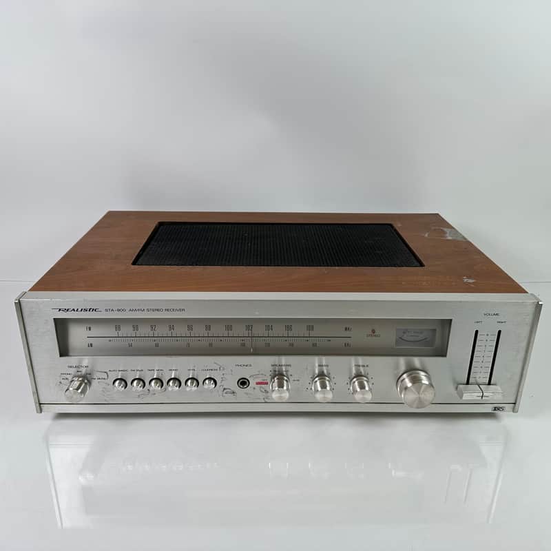 Realistic STA-800 AM-FM Receiver 4 Power Metal Transistors image 1