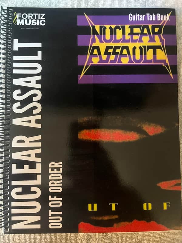 Nuclear Assault - Out of Order - Guitar tab / tablature Book image 1