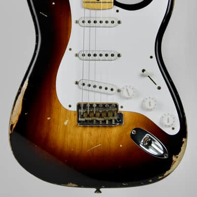Fender Custom Shop Todd Krause Masterbuilt '54 Stratocaster Relic - Sunburst 2014 w/OHSC image 1