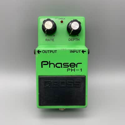 Boss PH-1 Phaser (Silver Screw, Back Label, Made in japan, Vintage MIJ) with Original box! image 2