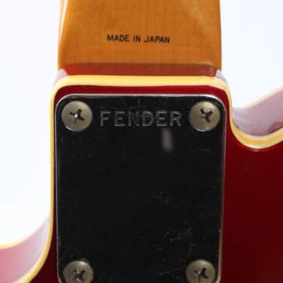1990 Fender Telecaster Custom '62 Reissue candy apple red image 11