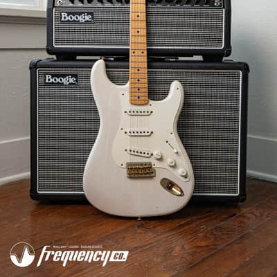 Fender Custom Shop Limited Edition 1956 Stratocaster in White Blonde with a AA Flamed Maple Neck - 2011 image 3