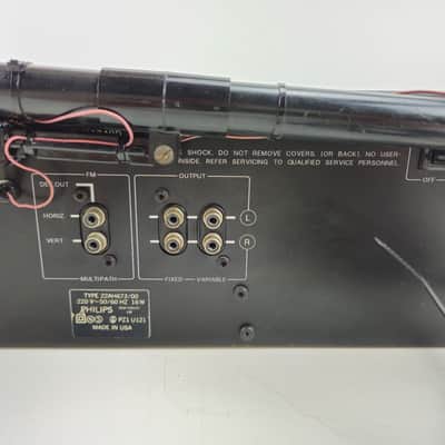 Philips -AH673 - AM/FM stereo tuner - Serviced/Recapped image 13