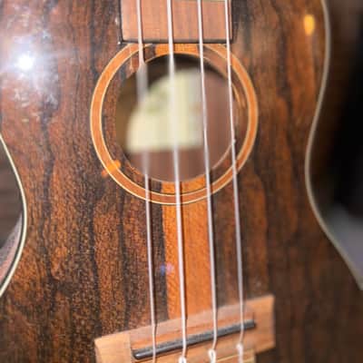 Kala KA-ZCT-C Ziricote Series Concert Ukulele 2010s - High Gloss Natural image 9