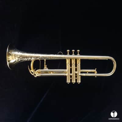 WOW Martin Handcraft goldplated with case and two mouthpieces GAMONBRASS image 3