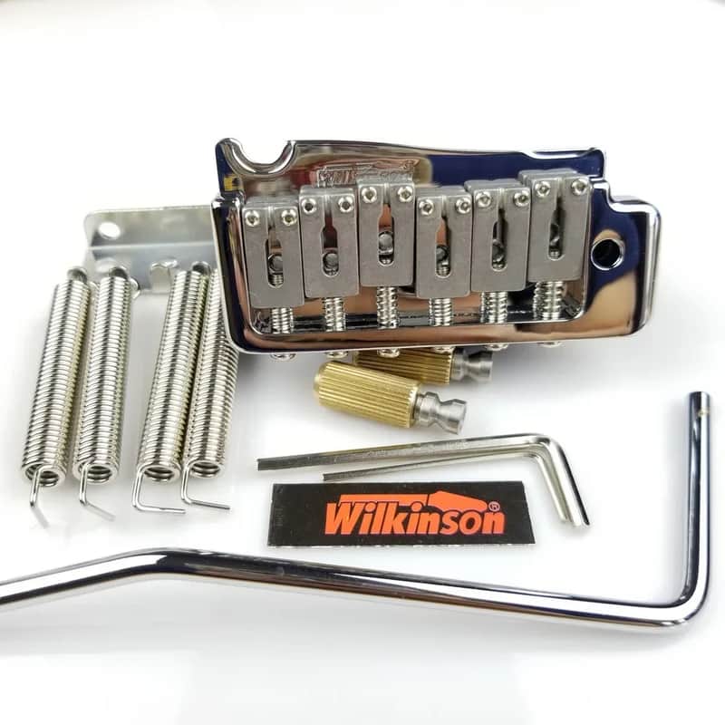 Wilkinson 2 Point Stratocaster Strat Style Guitar Bridge Tremolo System image 1