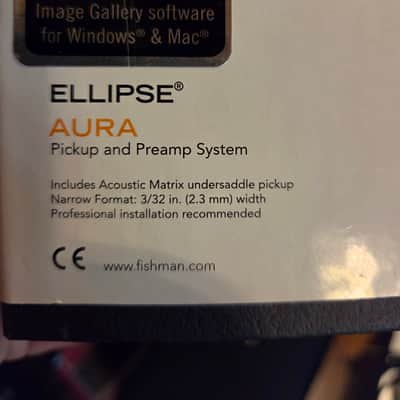 Fishman Ellipse Aura Onboard Acoustic Preamp 2010s - Standard image 5