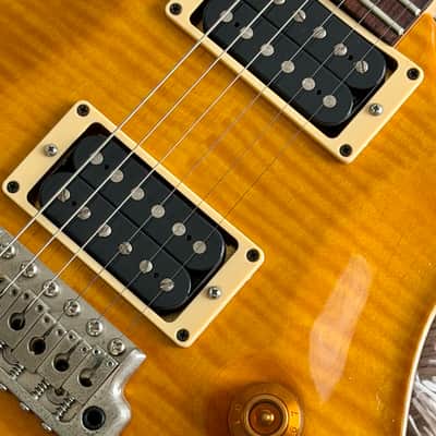 1996 PRS CE 24 Vintage Yellow Electric Guitar image 6