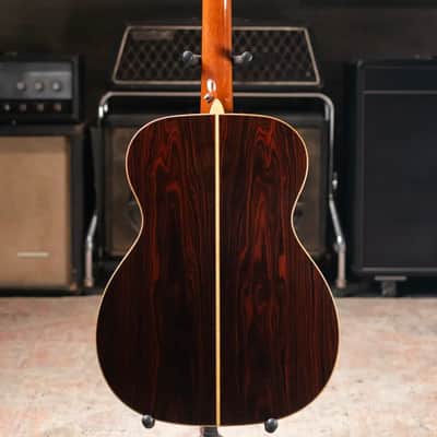 Martin Custom Shop OM-28 Acoustic/Electric Guitar - Adirondack/Cocobolo with Hardshell Case - Used image 9