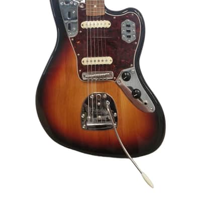Fender Jaguar - Electric Guitars - 3-Colour Sunburst - Very Good w/ Soft Case