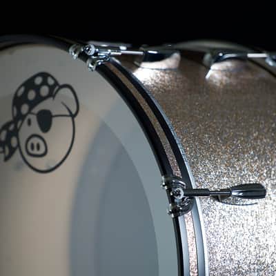 PORK PIE PERCUSSION 4-PIECE DRUM SET IN CHAMPAGNE SPARKLE Bild 4