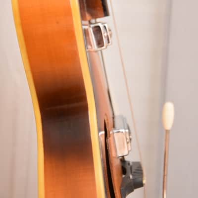 Hüttl Beat King II – 1960s German Vintage Archtop Hollowbody Jazz Guitar image 13