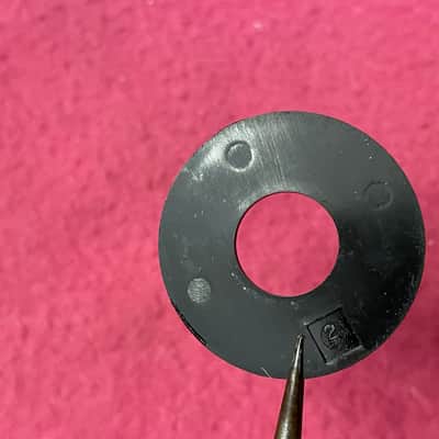 vintage Gibson 1980's switch ring poker chip for Les Paul Custom paf switchcraft  usa 1960 1968 1969 1959 image 8