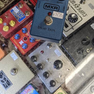 MXR M103 Blue Box Octave Fuzz Pedal | Reverb