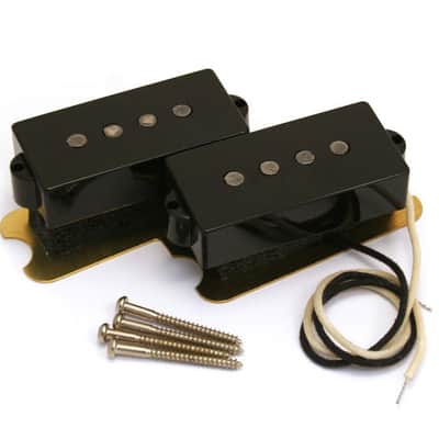 Genuine Fender Pure Vintage '63 P/Precision Bass Pickups Set - 099-2241-000 image 3