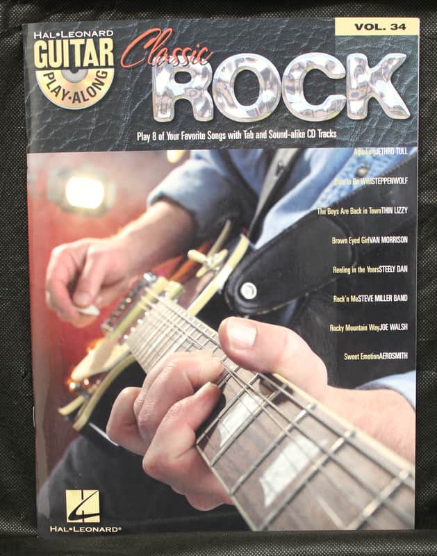 Classic Rock Guitar Play-Along Volume 34 Guitar TAB Songbook image 1