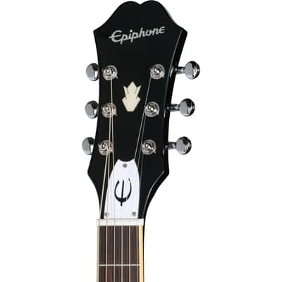 Epiphone Bonehead Riviera Electric Guitar - Dark Tobacco Burst image 4