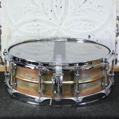 B-Stock Ludwig Raw Bronze Phonic Snare Drum 14X5in - tube lugs image 2