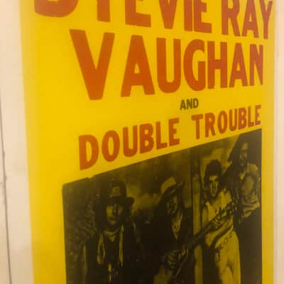 Stevie Ray Vaughn Original poster Syrian Mosque 1986 - Semi gloss image 2