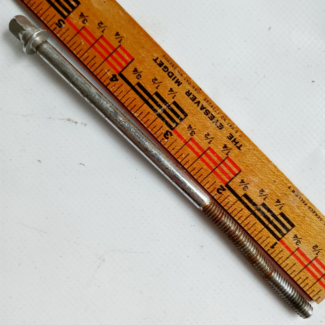 Ludwig 5" T-Rod Snare/Floor Tom Drum 2" Threading Tension Chrome Club Date 60s*P — main photograph