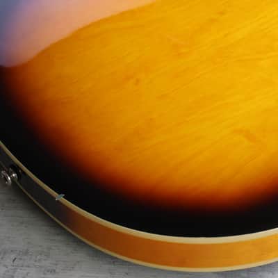 2011 Epiphone "The Dot" Semi-Hollow (Brown Sunburst) image 9