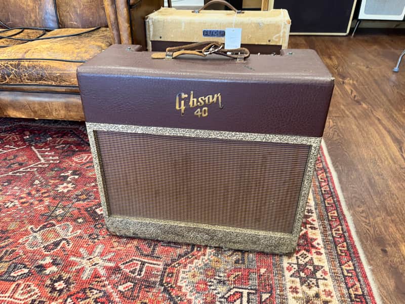 Gibson GA-40 Les Paul 15-Watt 1x12" Guitar Combo 1956 - Two-Tone Brown image 1