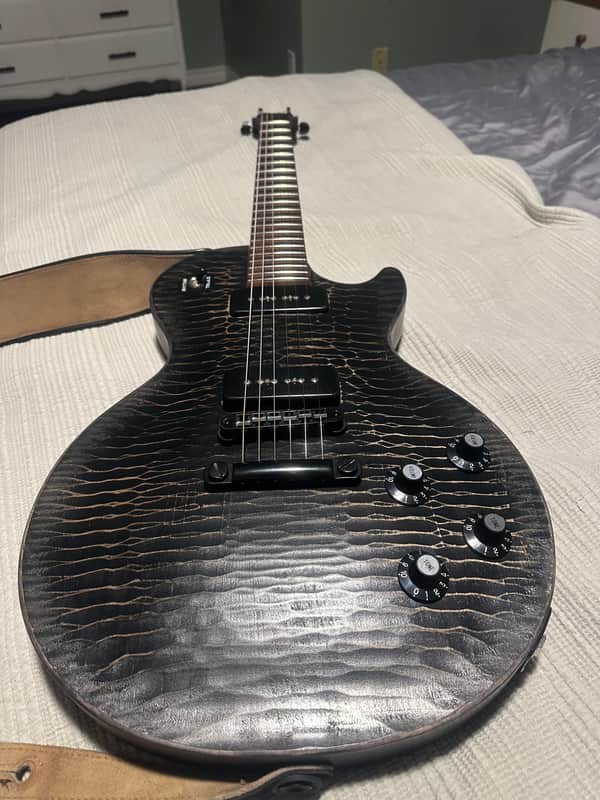 Gibson Les Paul BFG P-90 2018 - Worn Ebony image 1