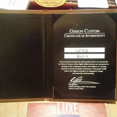 Gibson R8 Les Paul Custom Shop M2M With Bonamassa Pickups image 3