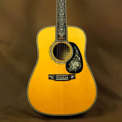 Martin D-100 Deluxe Brazilian Rosewood Acoustic Guitar image 8