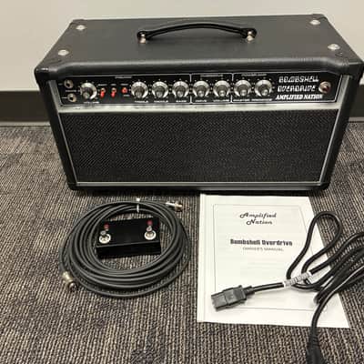 Amplified Nation Bombshell Overdrive 50-Watt Head - Black image 2