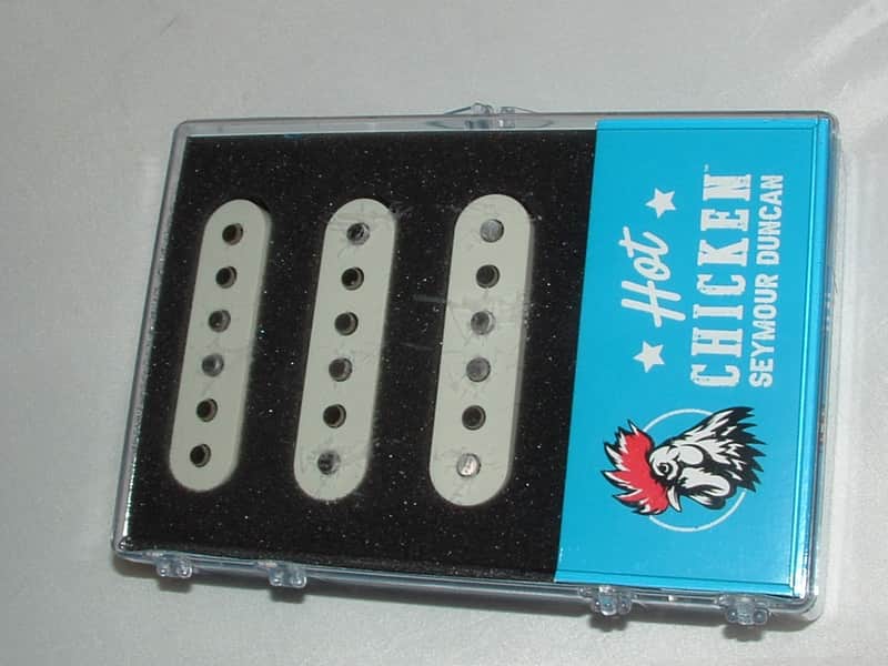 Seymour Duncan Hot Chicken Strat Set (Off White) New with Warranty image 1