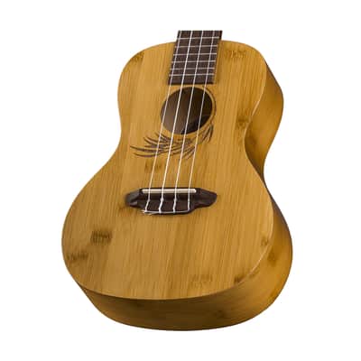 Luna Guitars Uke Bamboo Concert Ukulele w/ Gigbag image 3