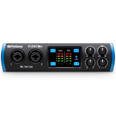 PreSonus Studio 26c Audio Interface (USB-C - 2 x 4 - 192 kHz) image 5
